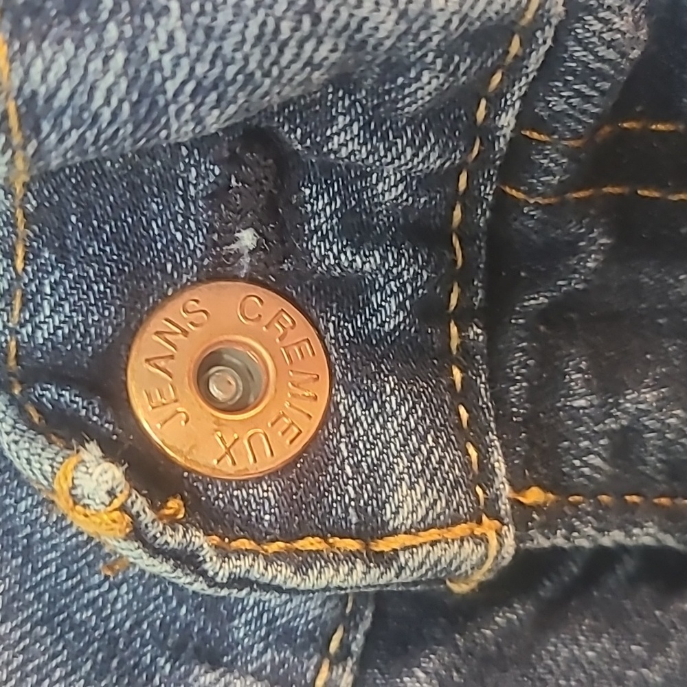 Cremieux Mens Jeans 40/30 Relaxed Fit Dark‎ Denim Pants Cotton Blend - Picture 6 of 12